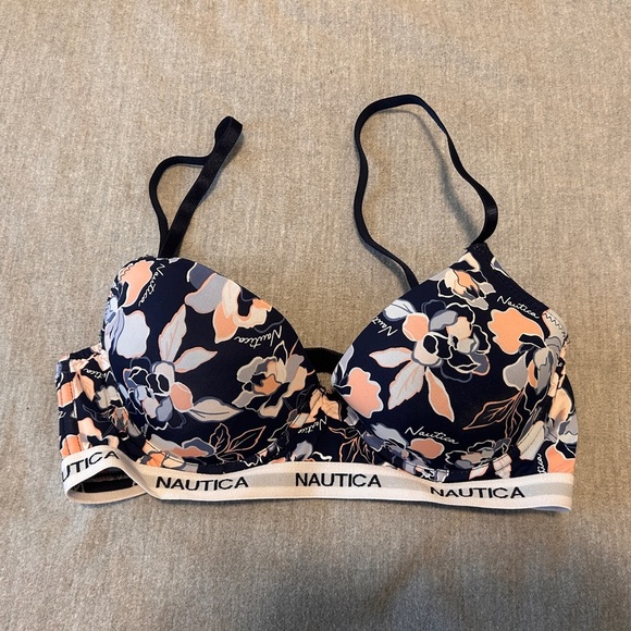 Nautica Floral Push Up Bra - Picture 1 of 6